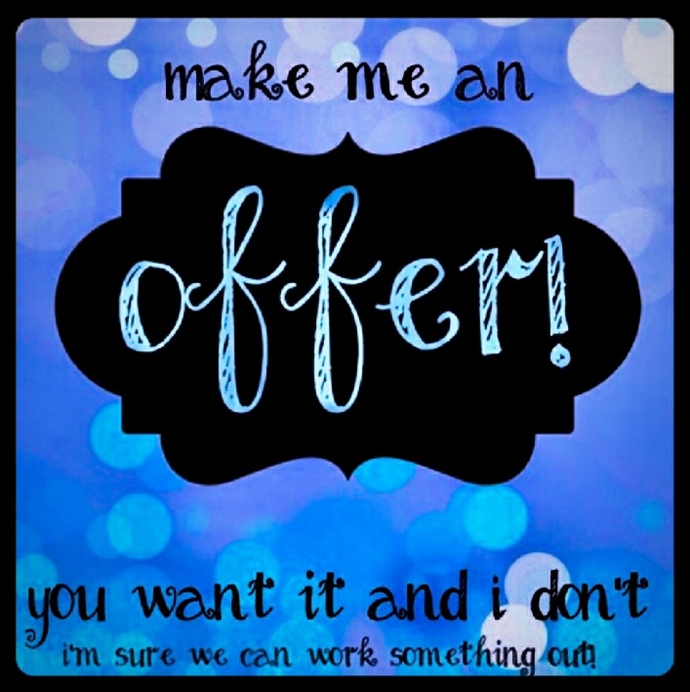 So start sending your offers! 😜